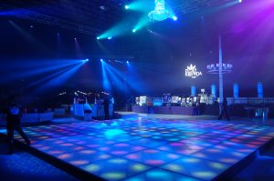 An LED Dance Floor Makes for a Memorable Party