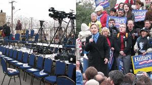 Press Risers Political Event Image