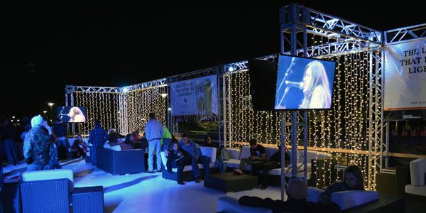 Image of Concert Lounge at Night