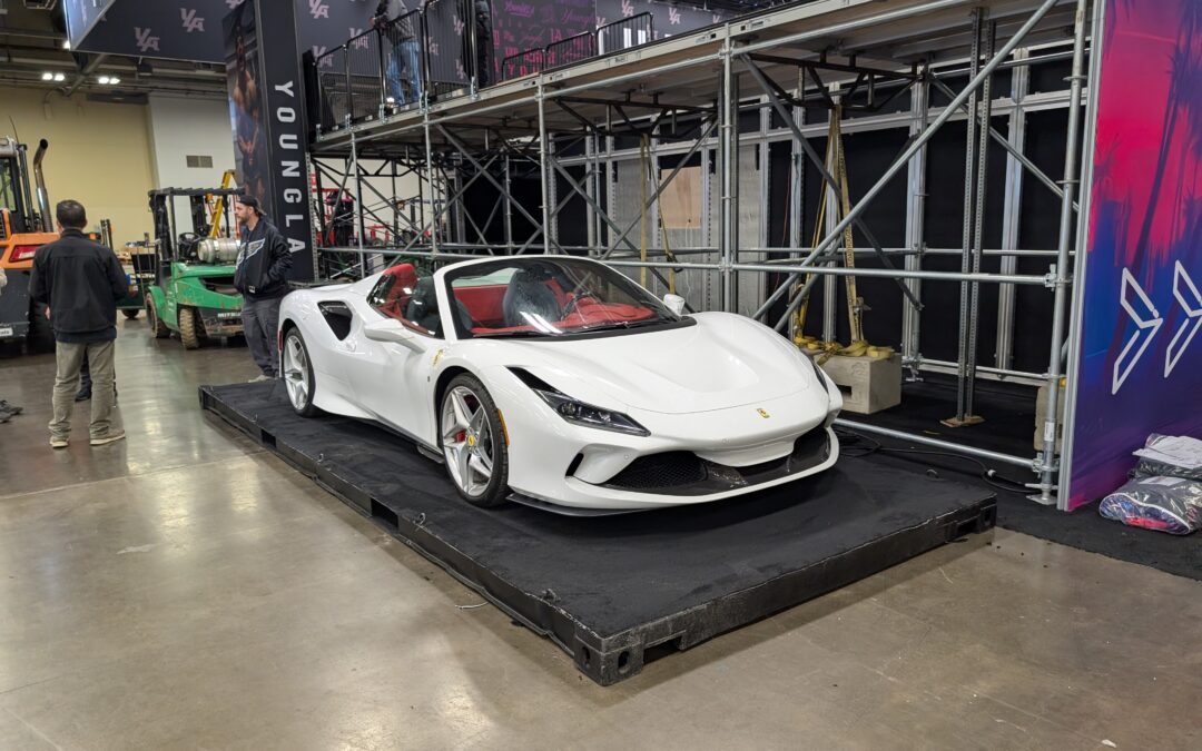 In Depth Events Purchases New Bil-Jax AS-2100 Staging Panels with Scaffolding